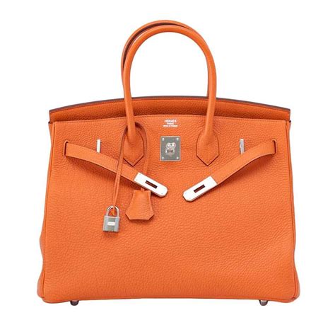 hermes handbag birkin togo 35 orange|hermes birkin 25 price 2020.